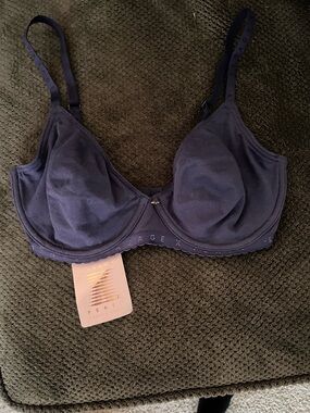 Savage X Fenty Deep Navy Underwire Comfort Bra
